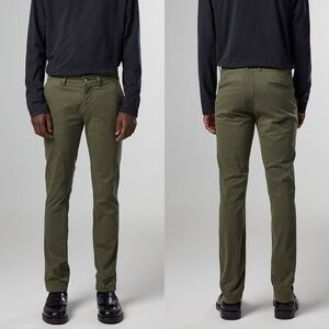 NN07 NWT Army Green Marco 1400 Slim Fit Chino Pants - 32 x 32